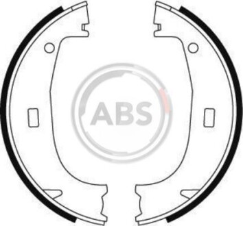 Комплект тормозных колодок, стояночная тормозная система A.B.S. - A.B.S. 8950