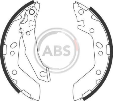 Комплект тормозных колодок - A.B.S. 9148