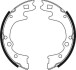 Гальмівна колодка - ((0K7562638Z, 5830544A60, 5830544A70, 5834044550, S31A26310A)) ABE C00509ABE (фото 2)