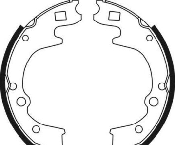 Фото 2 - Гальмівні колодки ABE C00517ABE