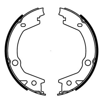 Гальмівні колодки барабанні задні (Hyundai/Kia/Mobis Kia Ssangyong) - ABE C00527ABE