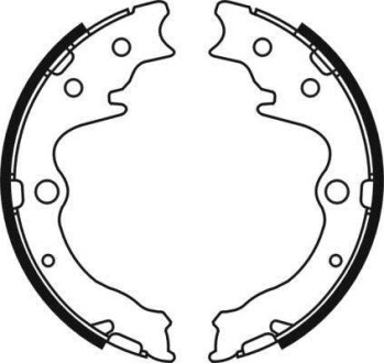 Фото 2 - Гальмівні колодки ABE C03050ABE