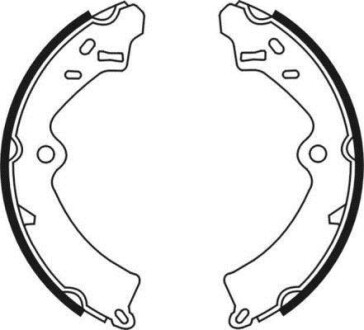 Гальмівна колодка - ((00000A00899, 5320080840, 5321083040, 5321083041, 5321083070)) ABE C08006ABE
