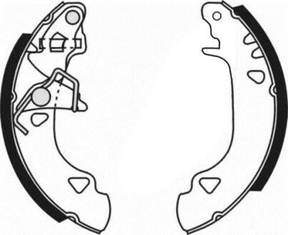 Фото 2 - Гальмівні колодки ABE C0F009ABE
