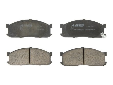 Тормозные колодки дисковые передние (Ford Kia Mazda) - (da0169200, 0k60b3328za, 0k71f3328z) ABE C13025ABE