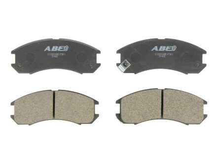 Тормозные колодки дисковые передние (Ford usa Mazda) - (gn513328z, gn513323z) ABE C13031ABE