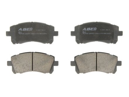 Тормозные колодки дисковые передние (Subaru) - (26296AC040, 26296AC041, 26296AC050) ABE C17011ABE