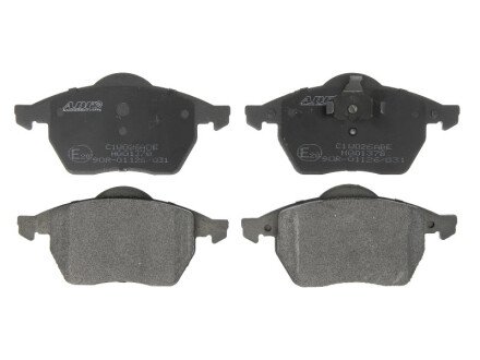 Тормозные колодки дисковые передние (Audi Seat Skoda Volkswagen) - (1J0698151L, 8N0698151, 8NO698151) ABE C1W026ABE (фото 1)