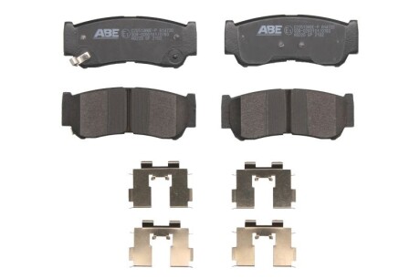 Гальмівні колодки, дискові - ABE C20513ABEP