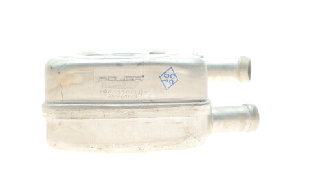 Радіатор масляний VW T4/LT 2.5TDI/Crafter 88-136PS (теплообмінник) - ((068117021B, 068117021BNAC, 068117021A, 0271170211)) ADLER 068117021B