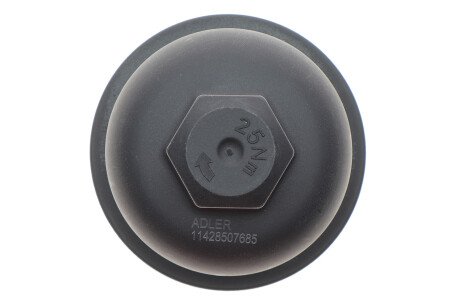 Кришка фільтра масляного BMW 1 (F21)/2 (F22)/3 (E90/F30) (N47) 08-18 - ADLER 11428507685