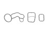 Прокладка корпуса фільтра масляного BMW 3 (F30/F80)/5 (F10/G30/F90) 2.0D 12- B32/B37/B38/B42/B47 - ADLER 11428591460 (фото 2)