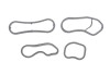 Прокладка радіатора масляного BMW X1 (F48)/X2 (F39) 15- (к-кт) B37/B38/B42/B46/B47/B48 - ADLER 11428591461 (фото 2)