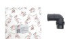 Фланець системи охолодження VW Passat/Tiguan/Touran 1.4/1.6/2.0 TSI 14- - ADLER 5Q0121619A (фото 3)