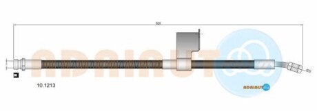 Шланг тормозной - ADRIAUTO 10.1213