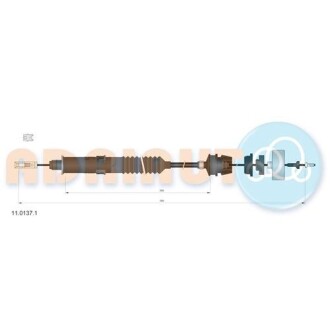 Трос зчеплення - ADRIAUTO 11.0137.1