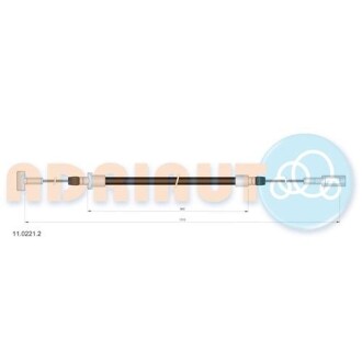 Трос зупиночних гальм - (500322988) ADRIAUTO 11.0221.2