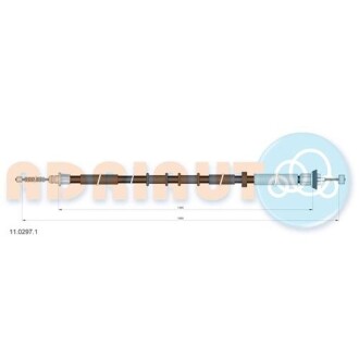 Тросик стояночного тормоза - ADRIAUTO 11.0297.1