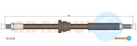 Шланг гальмівний - ADRIAUTO 131212