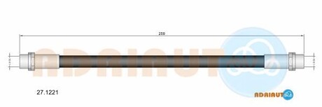Тормозной шланг - ADRIAUTO 27.1221