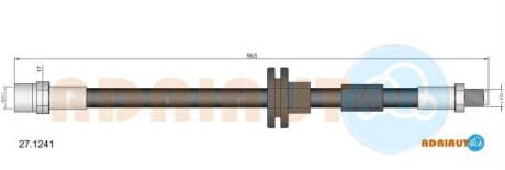 Шланг гальмівний - ADRIAUTO 271241