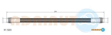 Шланг гальмівний - ADRIAUTO 411223