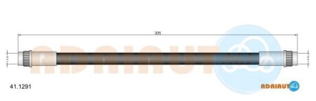 Тормозной шланг - ADRIAUTO 41.1291