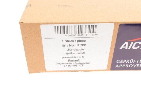 Фото 8 - Катушка зажигания AIC 51331