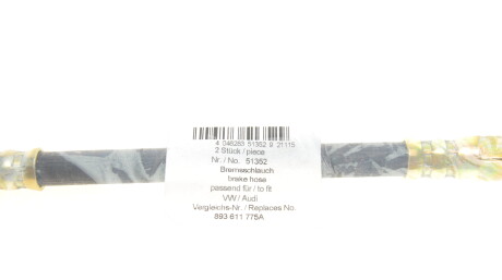 Фото 2 - Гальмівний шланг AIC 51352