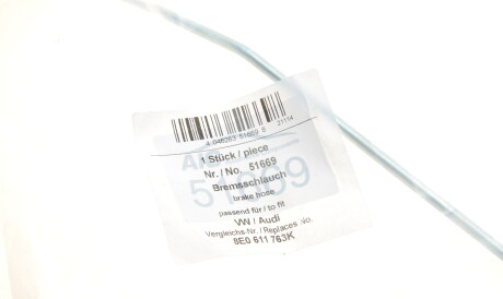 Фото 2 - Тормозной шланг AIC 51669