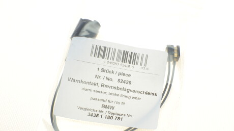 Фото 3 - Датчик зносу гальмівних колодок AIC 52426