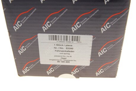 Фото 8 - Пружина підвіски AIC 53390