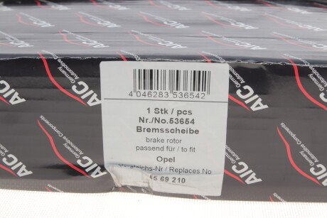 Фото 5 - Тормозной диск AIC 53654