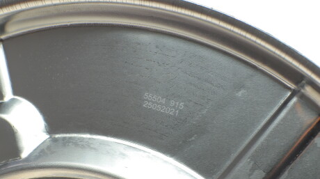 Фото 2 - Кожух гальмівного диска AIC 55504