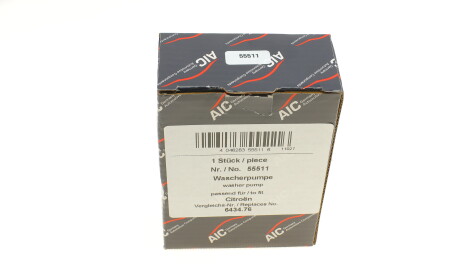 Фото 7 - Насос бачка омивача AIC 55511