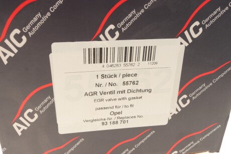 Фото 8 - Клапан EGR AIC 55762