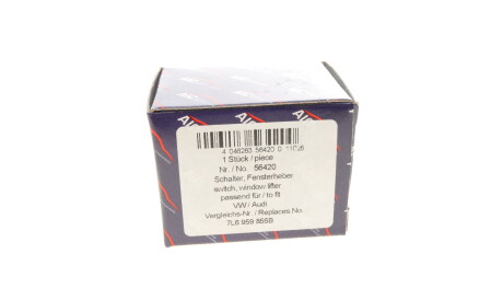 Фото 2 - Склопідйомник AIC 56420