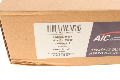 Фото 10 - Мотор стеклоочистителя AIC 58796