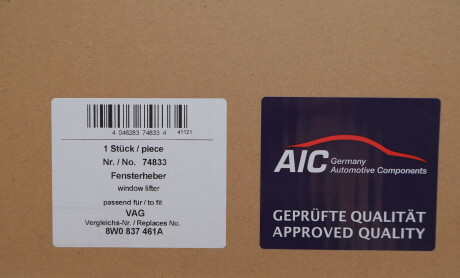 Фото 2 - Склопідйомник AIC 74833