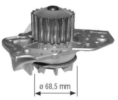 Водяний насос Peugeot 205/306/309/405 1.8/1.9D/TD -02 - (120148, 120151, 120160) AIRTEX 1310