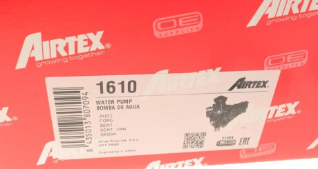Фото 9 - Водяной насос AIRTEX 1610