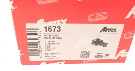 Фото 9 - Водяной насос AIRTEX 1673