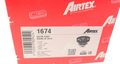 Фото 10 - Водяной насос AIRTEX 1674