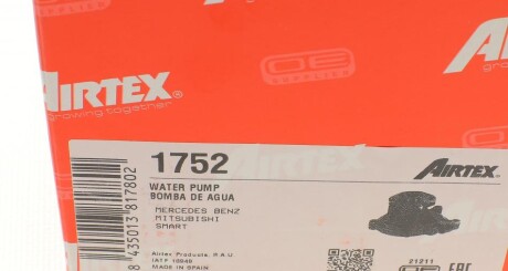 Фото 6 - Водяной насос AIRTEX 1752