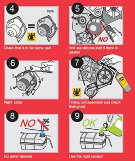 Фото 3 - Водяной насос AIRTEX 1831