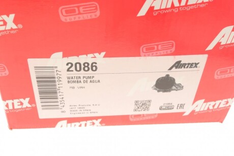 Фото 11 - Водяний насос AIRTEX 2086