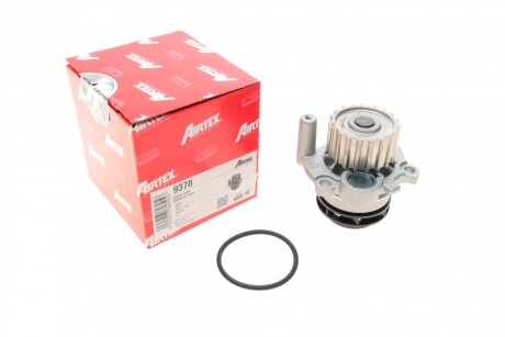 Водяний насос Caddy II/Golf IV/Octavia 1.9SDI/TDI 95-06 (19z) - (38121011, 3812101011, 038121011A) AIRTEX 9378