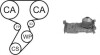 Водяной насос + комплект зубчатого ремня WPK-164101