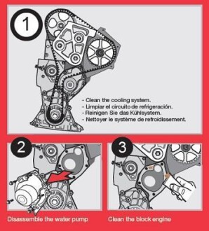 Фото 2 - Комплект ременя ГРМ AIRTEX WPK-164203 (WPK164203)