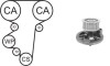 Водяной насос + комплект зубчатого ремня WPK-169601